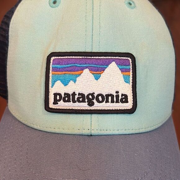 Patagonia blue trucker hat - Picture 4 of 4